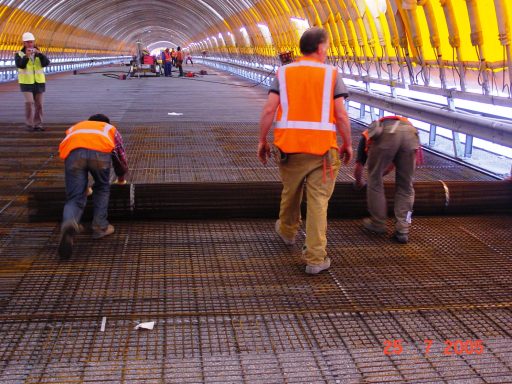 Sanierung einer Brücke Sanierung einer Brücke