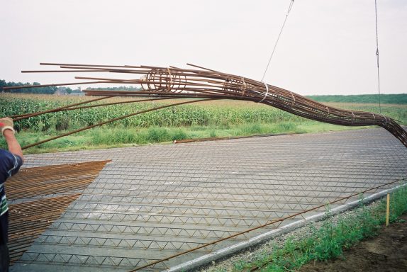 CRCP Autobahn Autobahn Bewehrung
